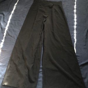 wide legged trousers